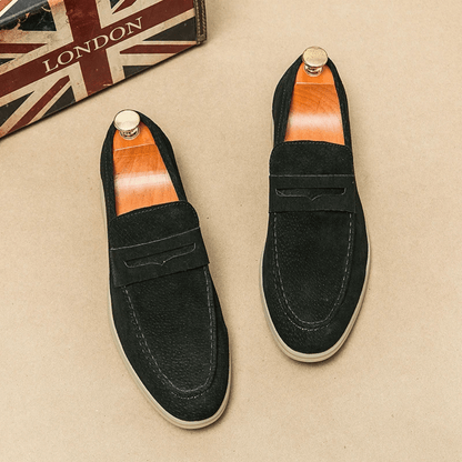 Leather Moccasin Loafer for Men Liverpool Valerion