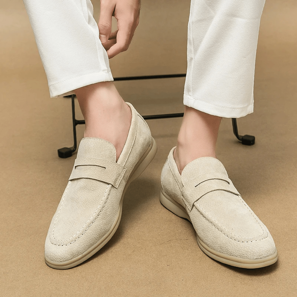 Leather Moccasin Loafer for Men Liverpool Valerion