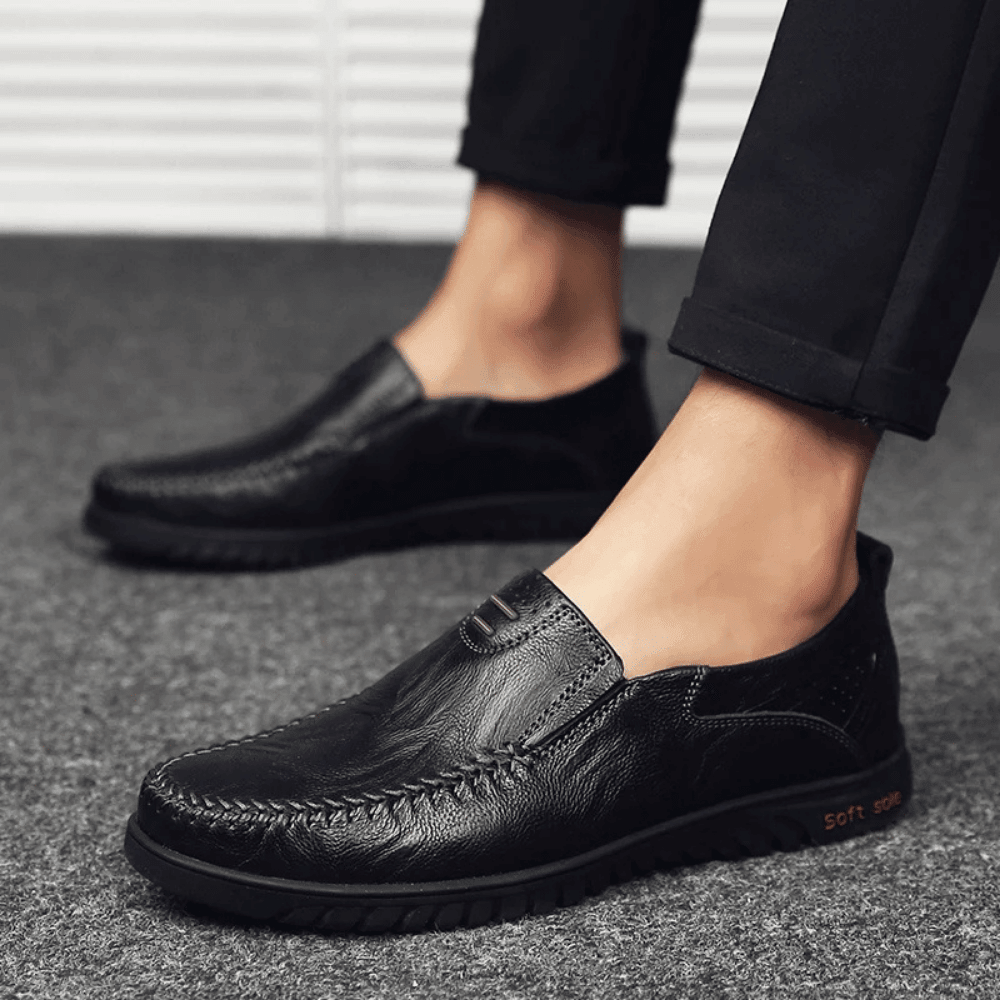 Men's Leather Moccasin Pisa Valerion