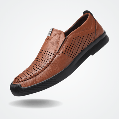 Men's Leather Moccasins Milan Valerion