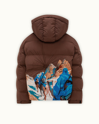 Rihla Puffer Brown