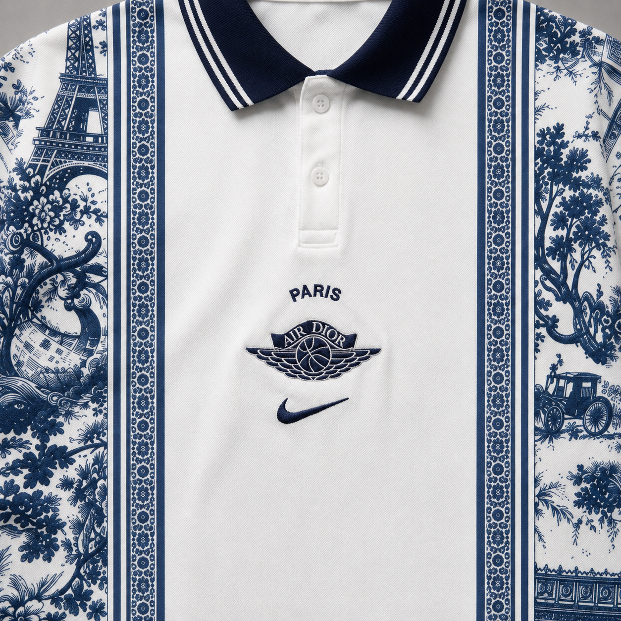 Paris White Jersey