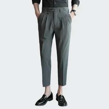 Striped Suit Trousers Valerion